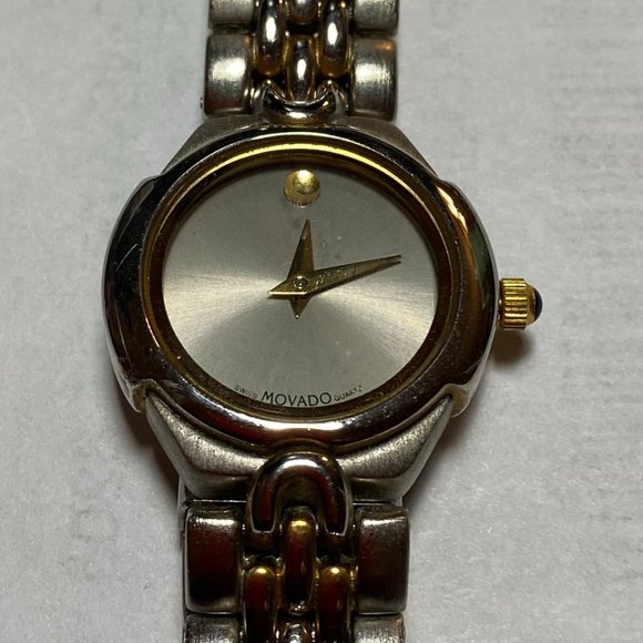 Movado Museum Two Tone Female Watch - Picture 1 of 4